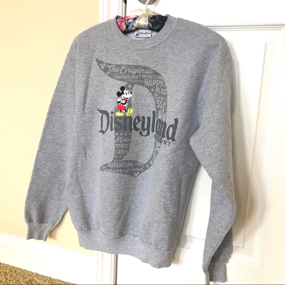 Disneyland authentic crewneck pullover sweatshirt